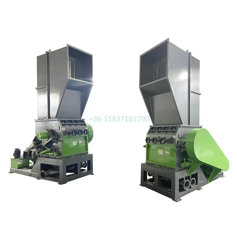 Single Shaft Shredder Plastic Recycling Line High Quality Waste Tires Shredder Machine Vegetables Fertilizer Shredder Machine