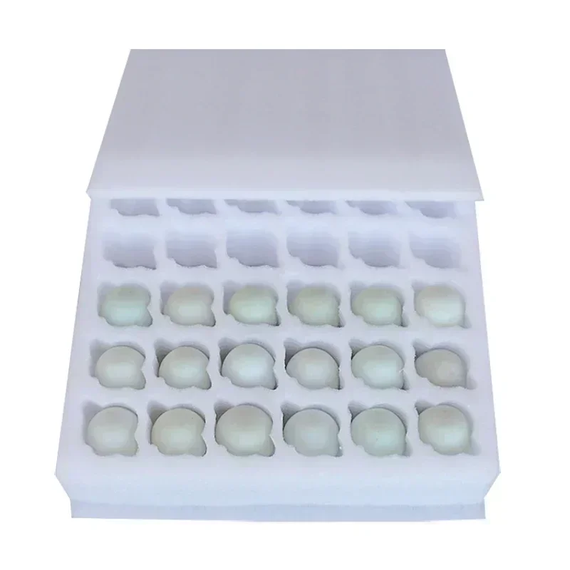 Duck 's Egg Packaging Box Anti Fall Measures Stress Resistance Foam Carton Express Transport Pearl Cotton Protect Duck Egg Tray