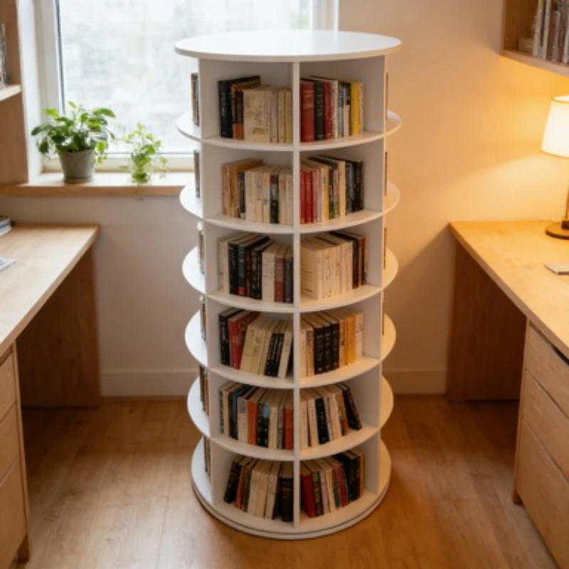

6-Tier Rotating Shoe Rack Tower 360° Spinning Shoe Organizer Storage Holds 24-28 Pairs Free-Standing for Closet Entryway Mudroom