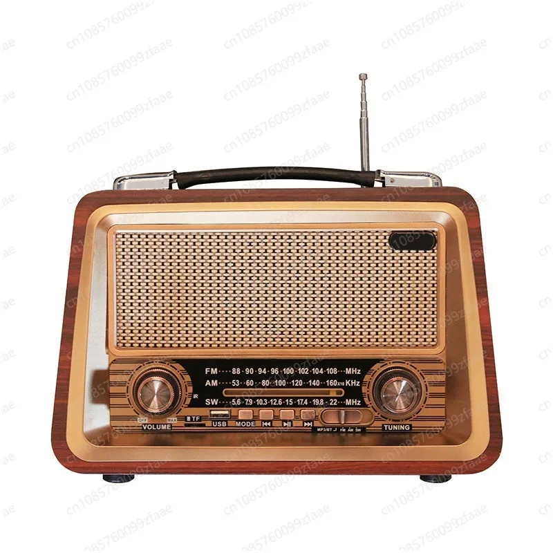 Desktop Radio Full Wave Vintage Old Man Vintage Bluetooth Speaker