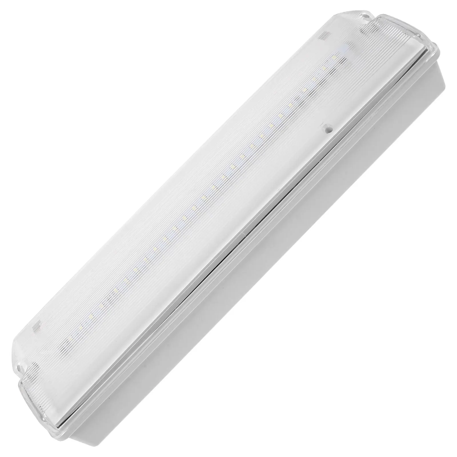 ضوء الطوارئ Led مؤشر الخروج البلاستيك مصباح السلامة للأماكن العامة الأعمال سوبر ماركت جدار جبل علامة خروج الإضاءة #4