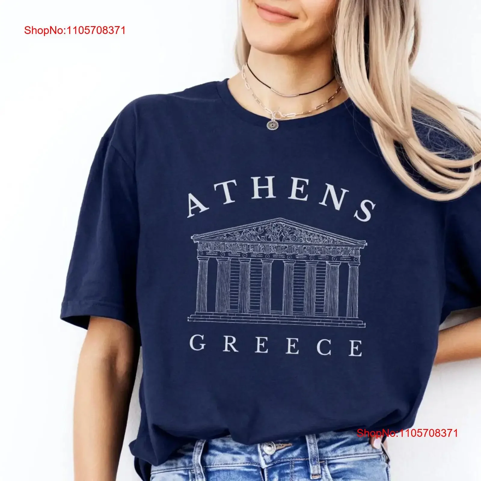 Athens Greece T Shirt Parthenon Greek Trip Acropolis Travel Apparel Souvenir Eurotrip Europe Traveler Vacation Top vintage