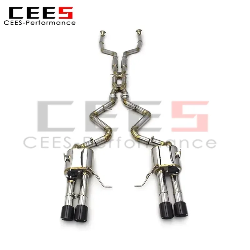 CEES Catback Exhaust System for BMW M3 E90/E92/E93 4.0L 2008-2013 Performance Titanium Alloy Racing Valvetronic Exhaust Pipes