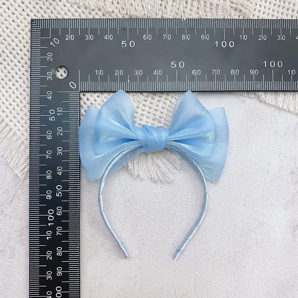 Accessorio per capelli con fascia per capelli con fiocco in miniatura per bambole Labubu da 17 cm. Simpatici vestiti per bambole fai da te. Accessori moda. Regali adorabili per abiti