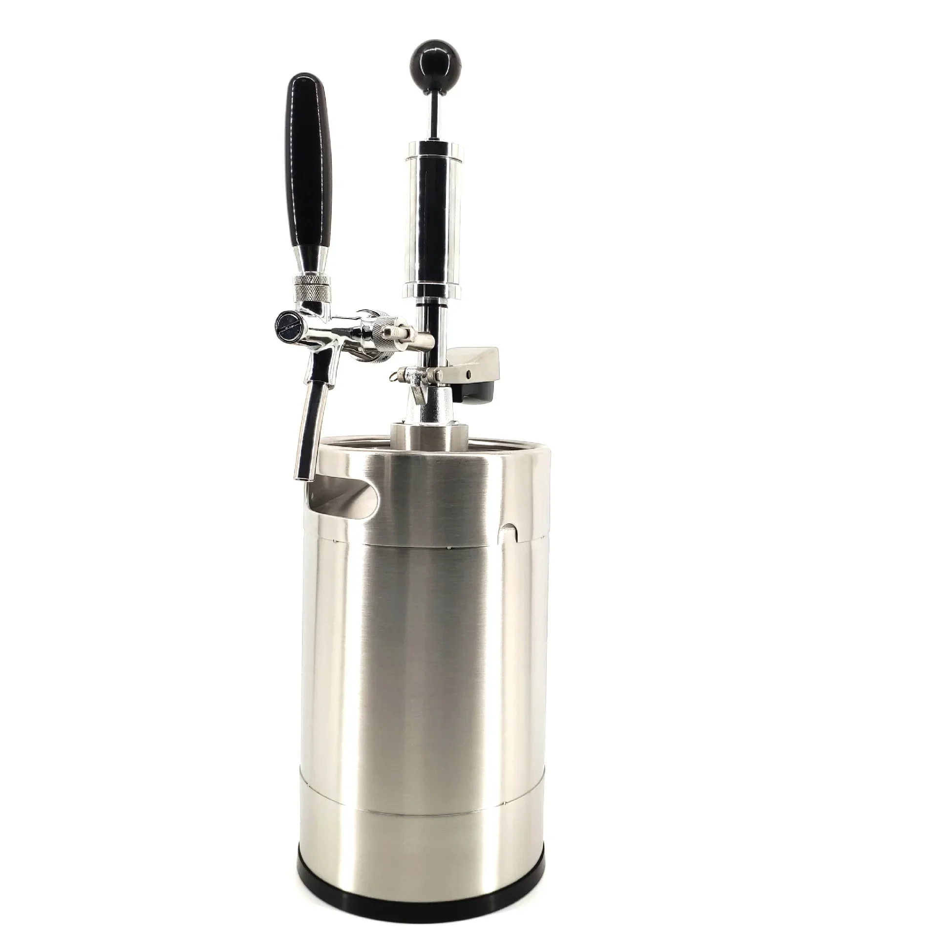 

Suitable for 5L 304 stainless steel beer keg with base, well-type wine spear Baijiu keg, home-brewed beer keg pumping set