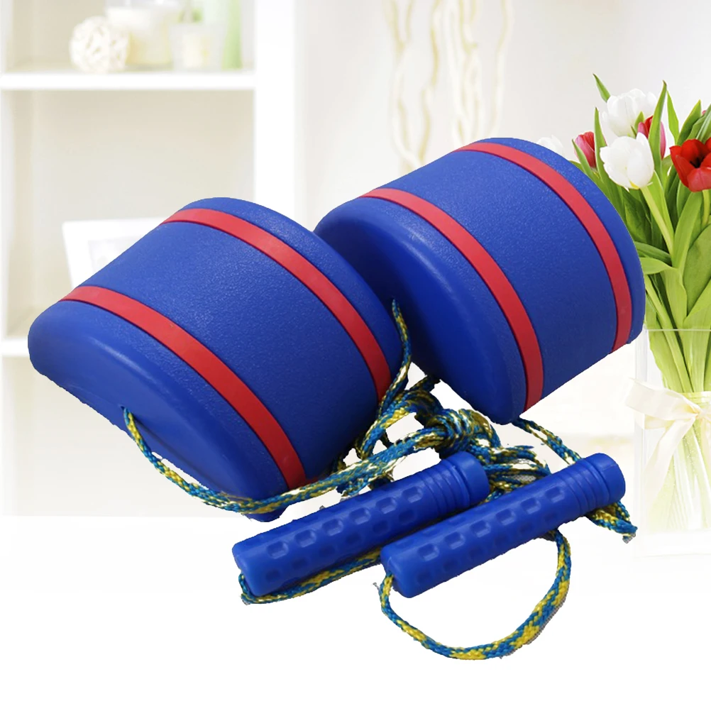Échasses jouets en plastique robustes pour enfants, 2 pièces, sport en plein air, entraînement à l'équilibre, aire de jeux de jardin, jouets pour enfants
