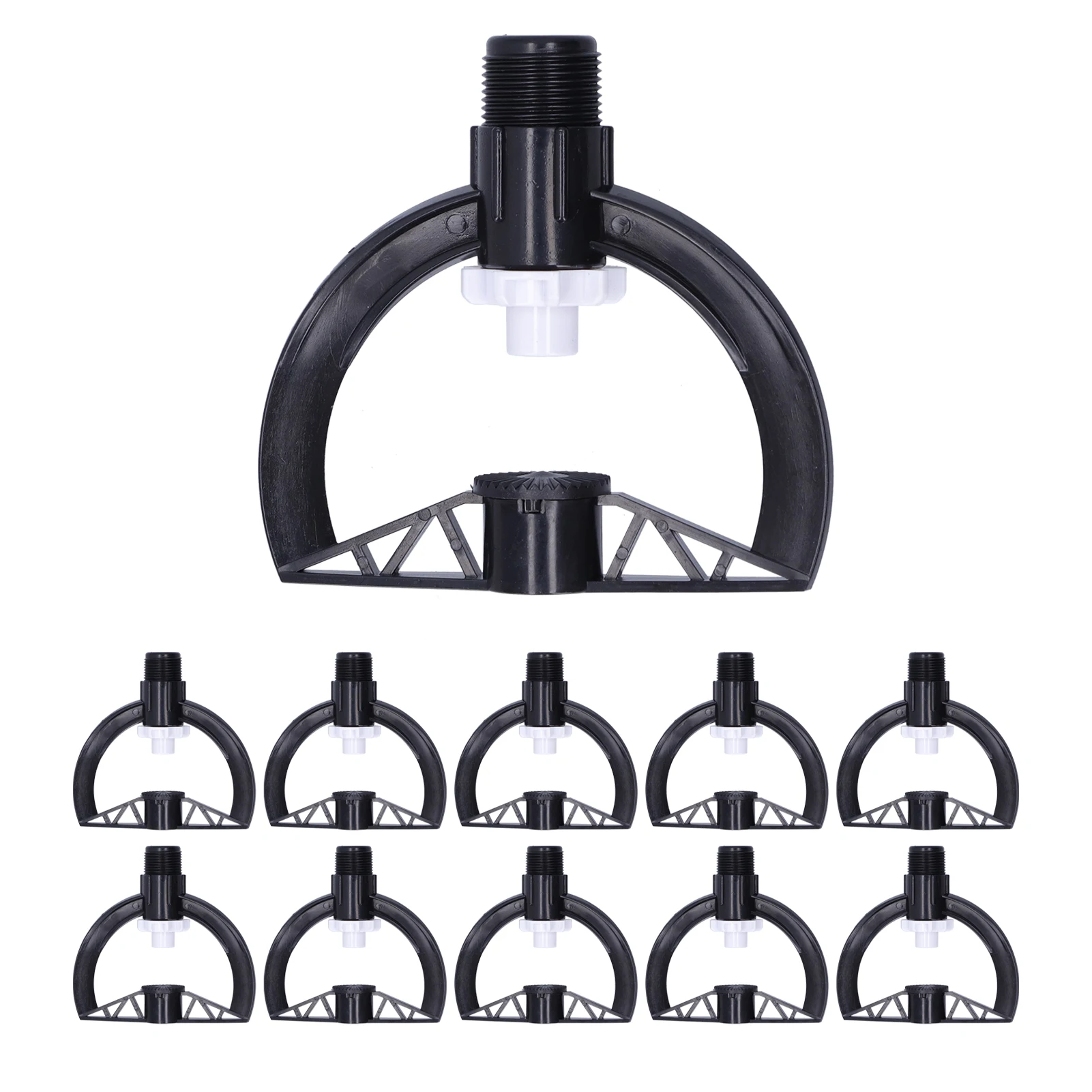 

10Pcs Garden Rotating Sprinkler G3/4 Male Thread Garden Lawn Sprayer Nozzle Greenhouse Supplies Agricultural Gardening Tools