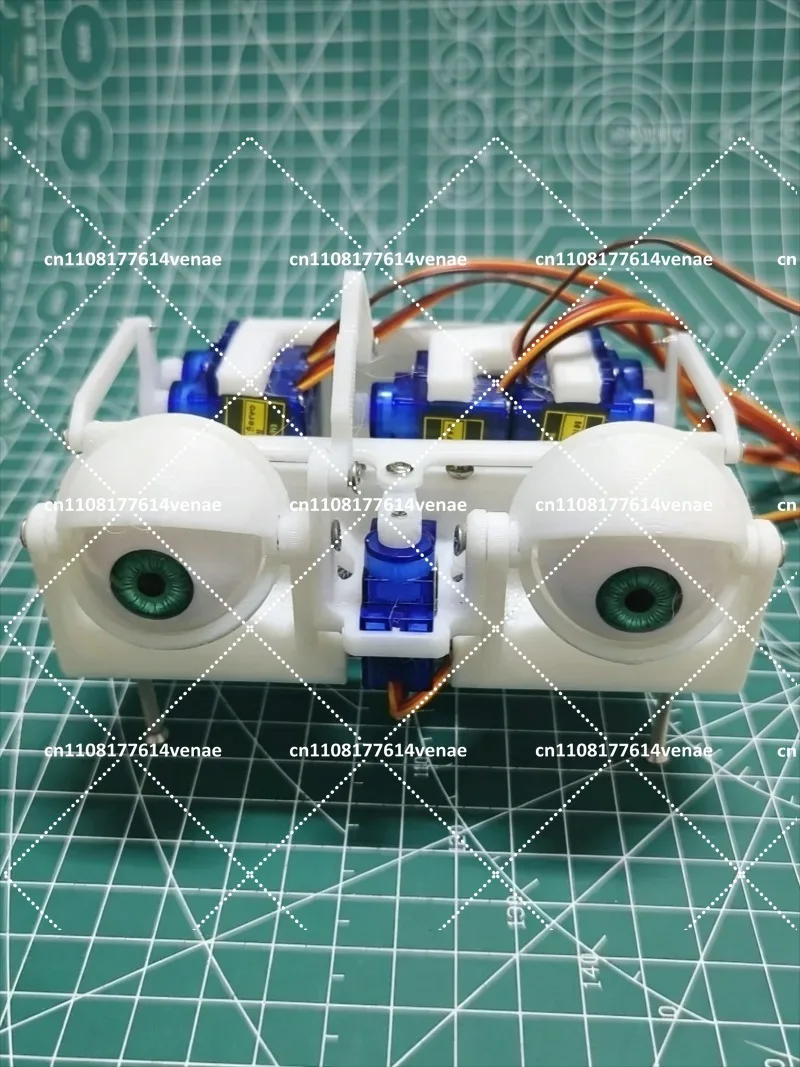 Programmable Bionic Eye, Simulated Mechanical Moving Eye for Robot DIY Project