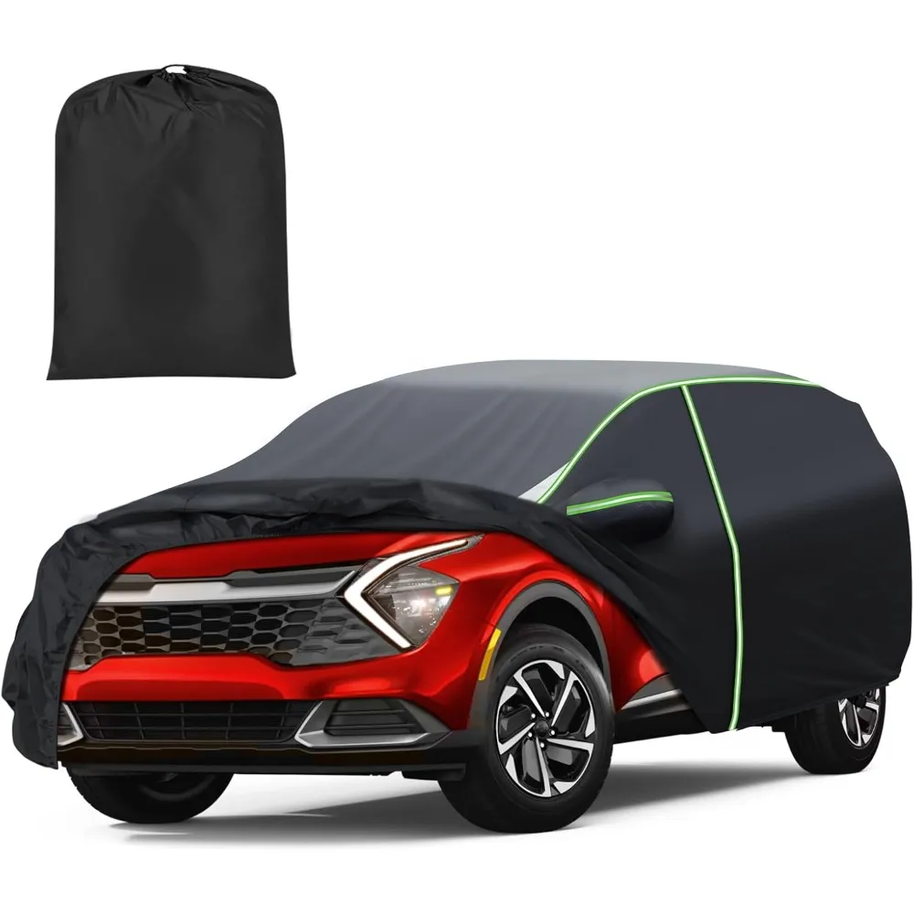 

Универсальный 7-слойный водонепроницаемый автомобильный чехол для моделей Kia Sportage 1994-2026 с дверцей доступа на молнии