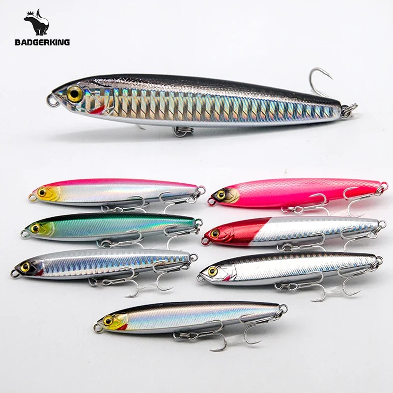 jiggging artificial baits 10g 14g 18g 24g wobblers for surf fishing sinking jigging minnows fishing lure