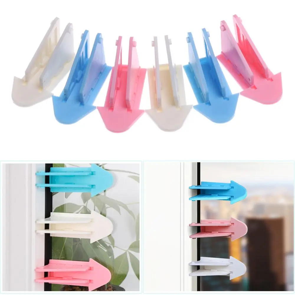 1/3 pcs Wing Care Kids Security Sliding Multi-function Baby Product Window Stopper Safety Lock Door Handles Children Protector