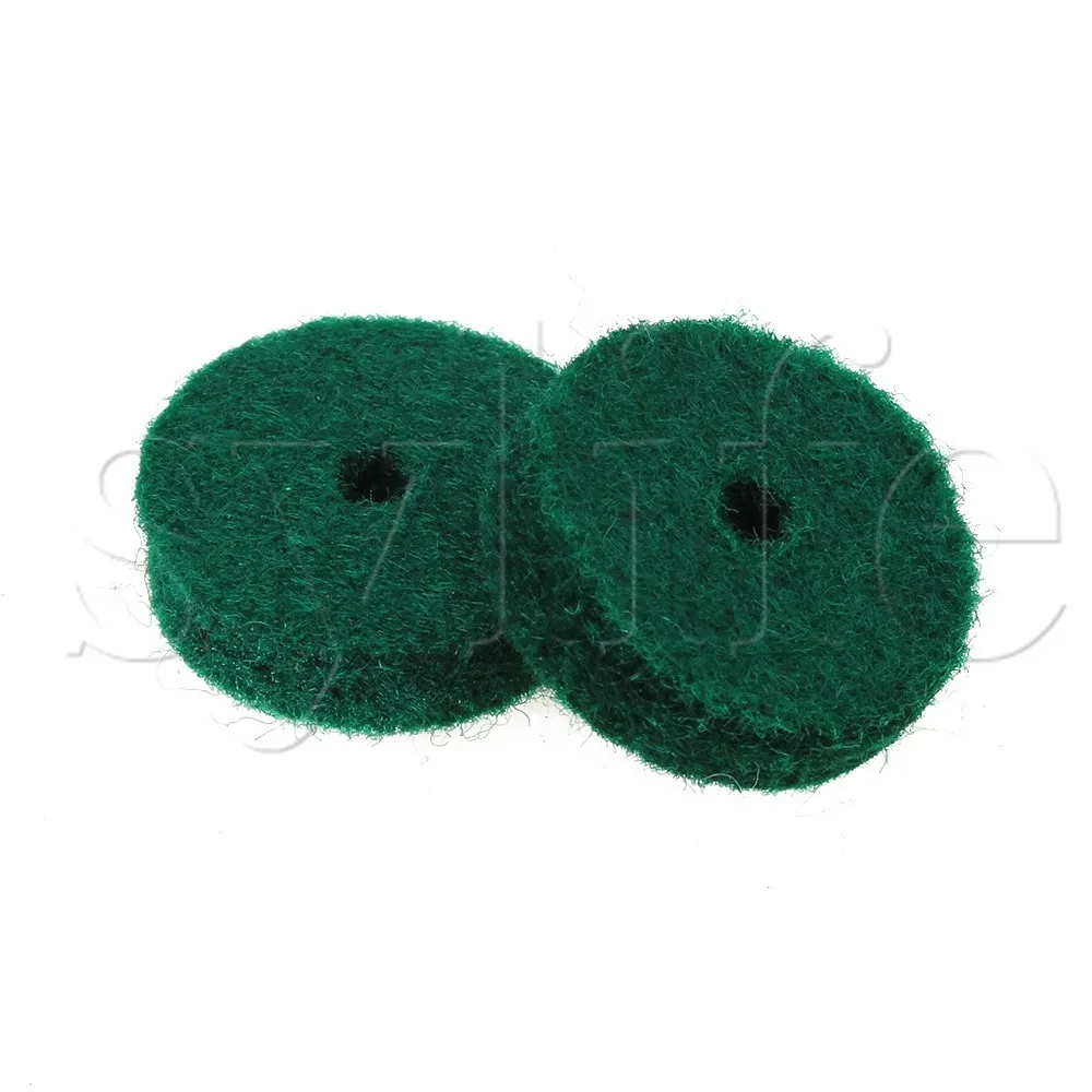 5pcs Felt Front Rail Regulating Punchings Piano Repair Schaff Supply Parts Green