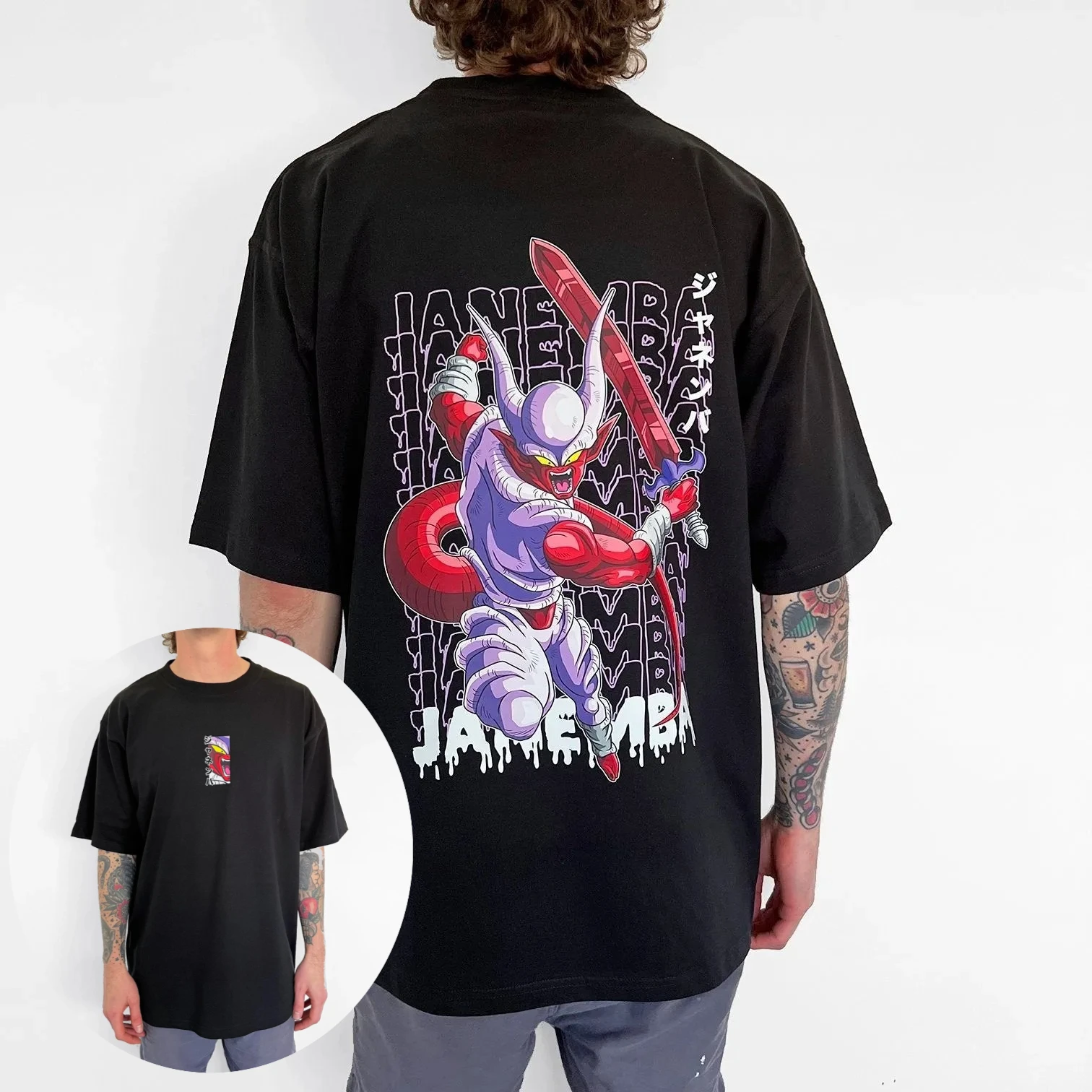Super Saiyan Wukong Animation Theme 100% Cotton Heavy Short Sleeve T-Shirt Summer Y2k Men's and Women's Streetwear