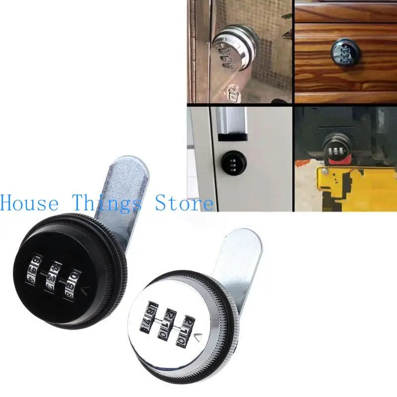 652F Zinc Alloy Password Locks Letter Box Cylinder Locks Combination Cabinet Lock