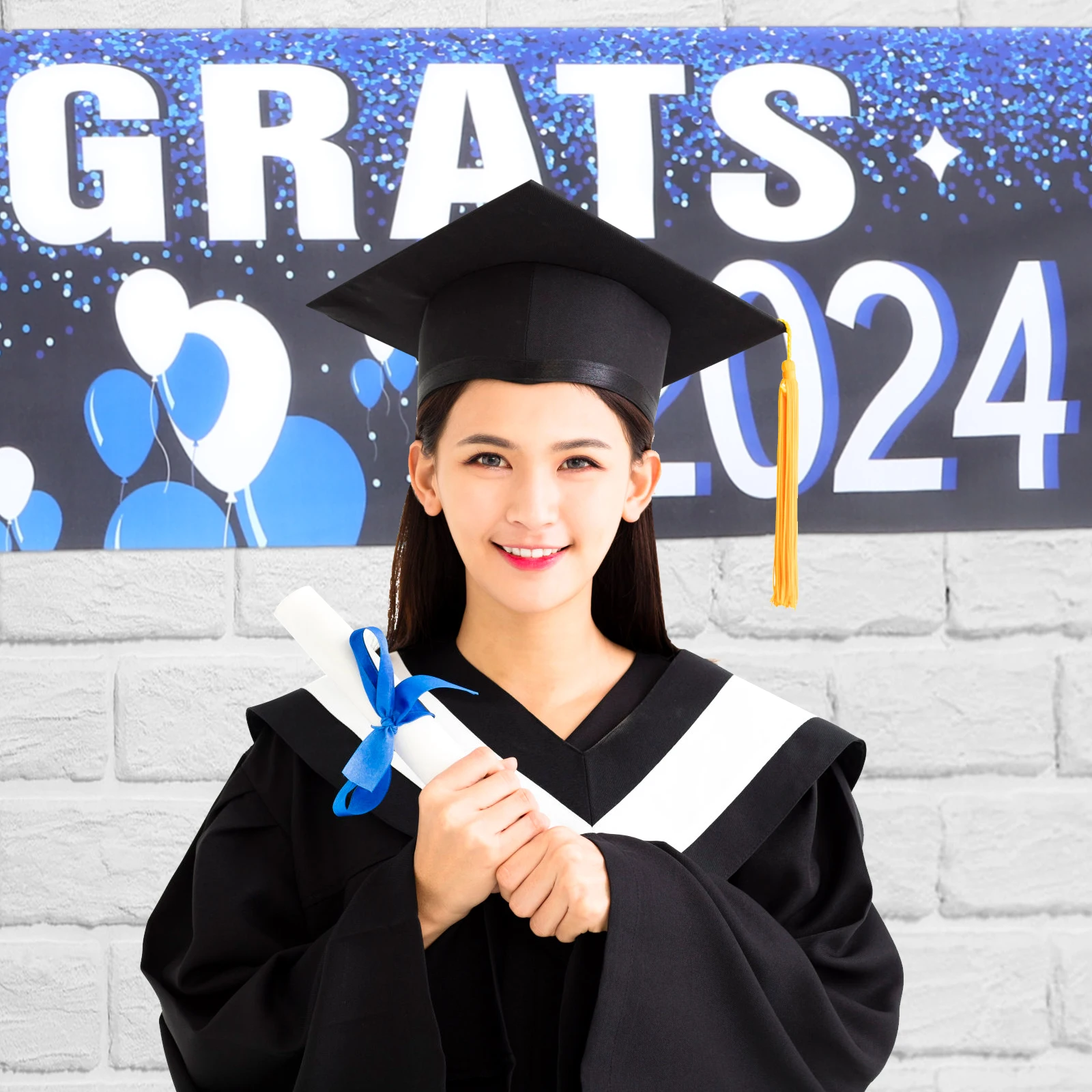 

Graduation Season Banner 50x300cm Decor Background Photo Props Backdrop Party Stage School Events Graduation Decorations