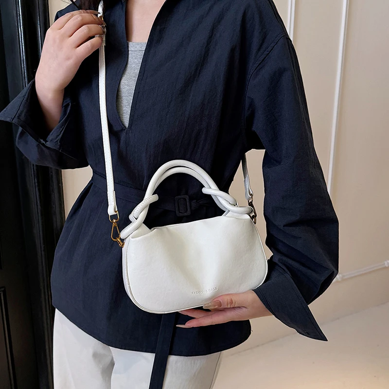 

Premium Leather Crossbody Bag For Women Adjustable Strap Shoulder Handbag Classic Luxury Brand Ladies Purse