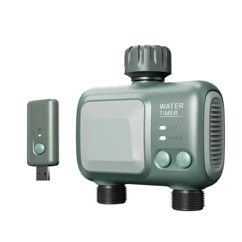 

Durable Plastic Automatic Outdoor Garden Water Timer Home Smart Irrigation Controller with Remote Control