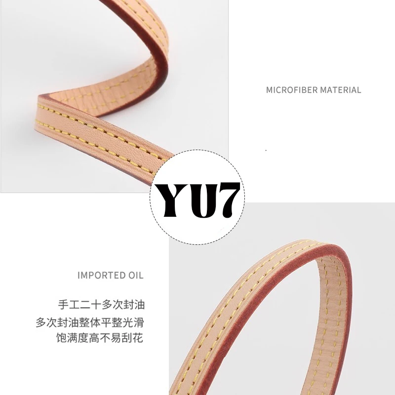 Skórzane paski zamienne, cienkie, długie, regulowane, do torebek luksusowych marek, akcesoria.