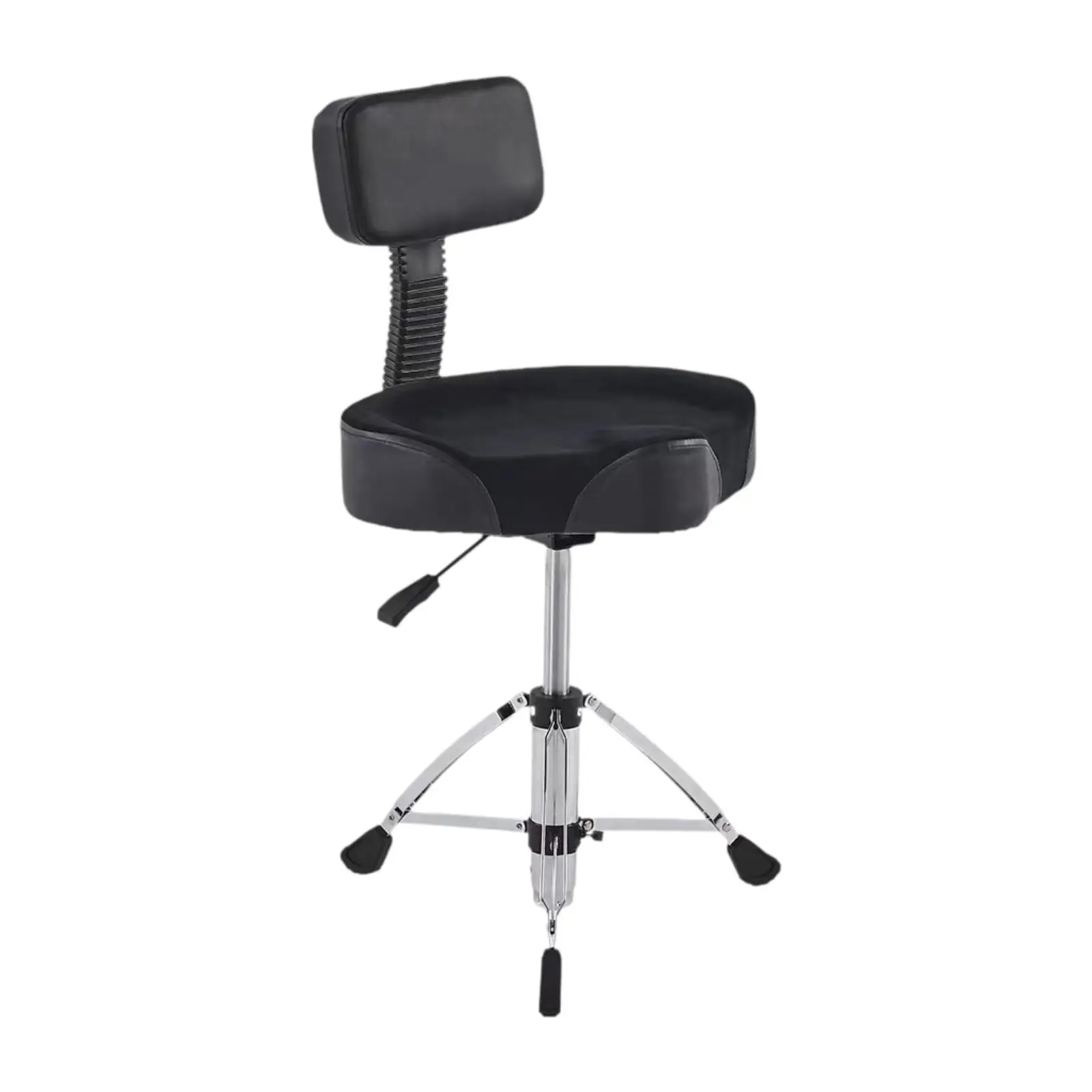 Drum Throne with Backrest Comfortable Drum Chair Saddle Drum Seat for Adults