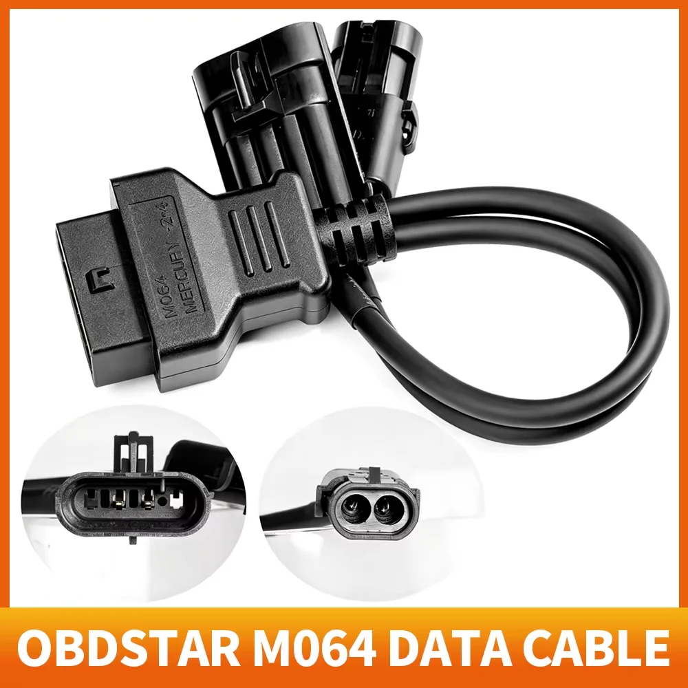 OBDSTAR M064 2+4Pin to 16Pin Adapter Wire Diagnostic Cable for MERCURY Marine Diagnostic Table for OBDSTAR IScan Marine