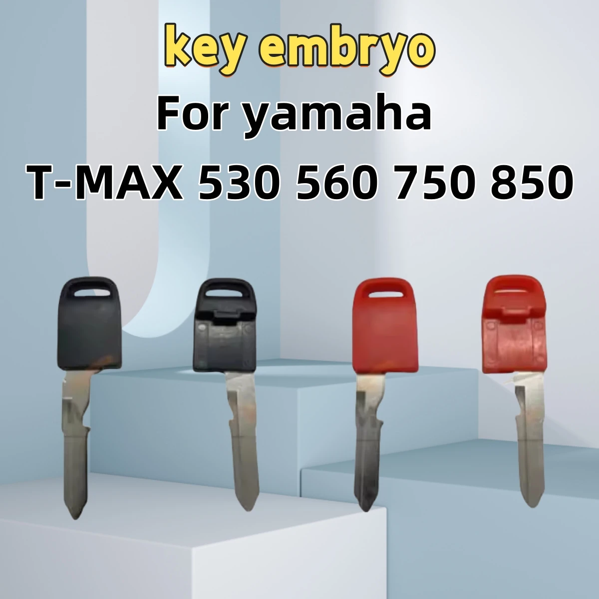 

For yamaha T-MAX530 560 750 850 2017-2023 Key Blank Motorcycle Replacement Uncut Ignition Keys