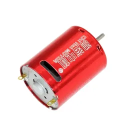 Reliable! 7.4V 50000rpm High Speed D Shaft Motor,5521 Water Gun 370 Motor,Double Ball Bearing