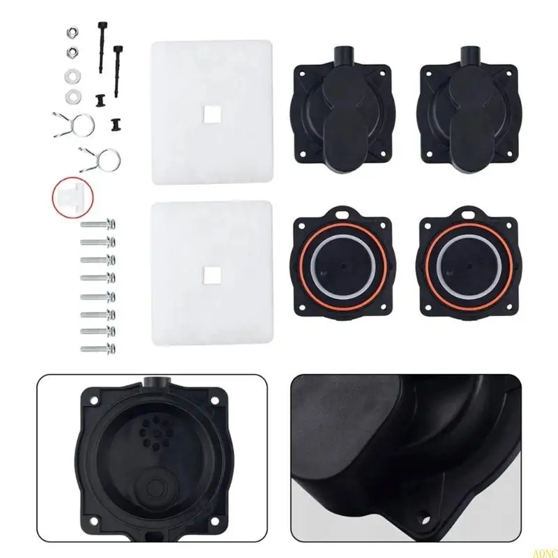A0NC Diaphragm Screw Rebuil Repair Pumps Air Pumps Restoration Mounting for HP80