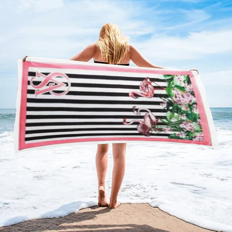 High-Quality Microfiber Towel,Hot Selling Marine Organism Beach Towel ,Exquisitely Printed Design