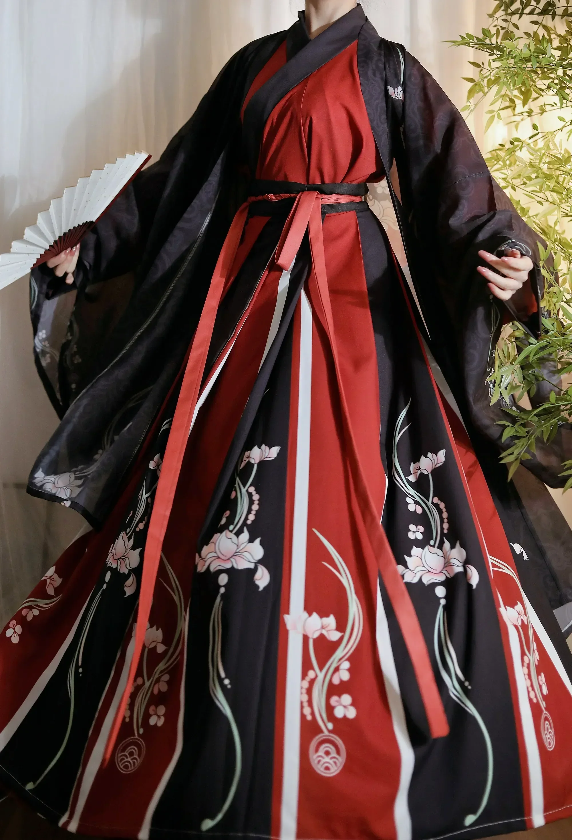 

Chinese Traditional Hanfu Costume Woman Ancient Han Dynasty Dress Oriental Princess Dress Lady Elegance Tang Dynasty Dance Wear