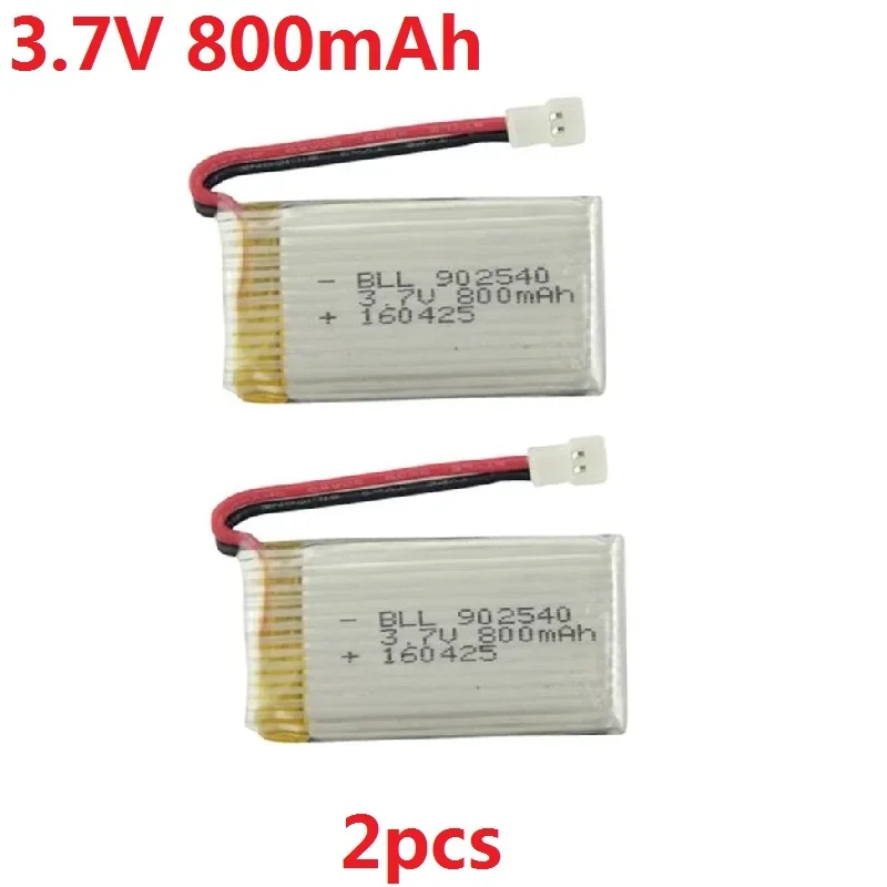 

2PCS/Lot 3.7V 800mAh Battery for Syma X5C X5 X5SC X5SW RC Quadcopter Spare Parts Accessories