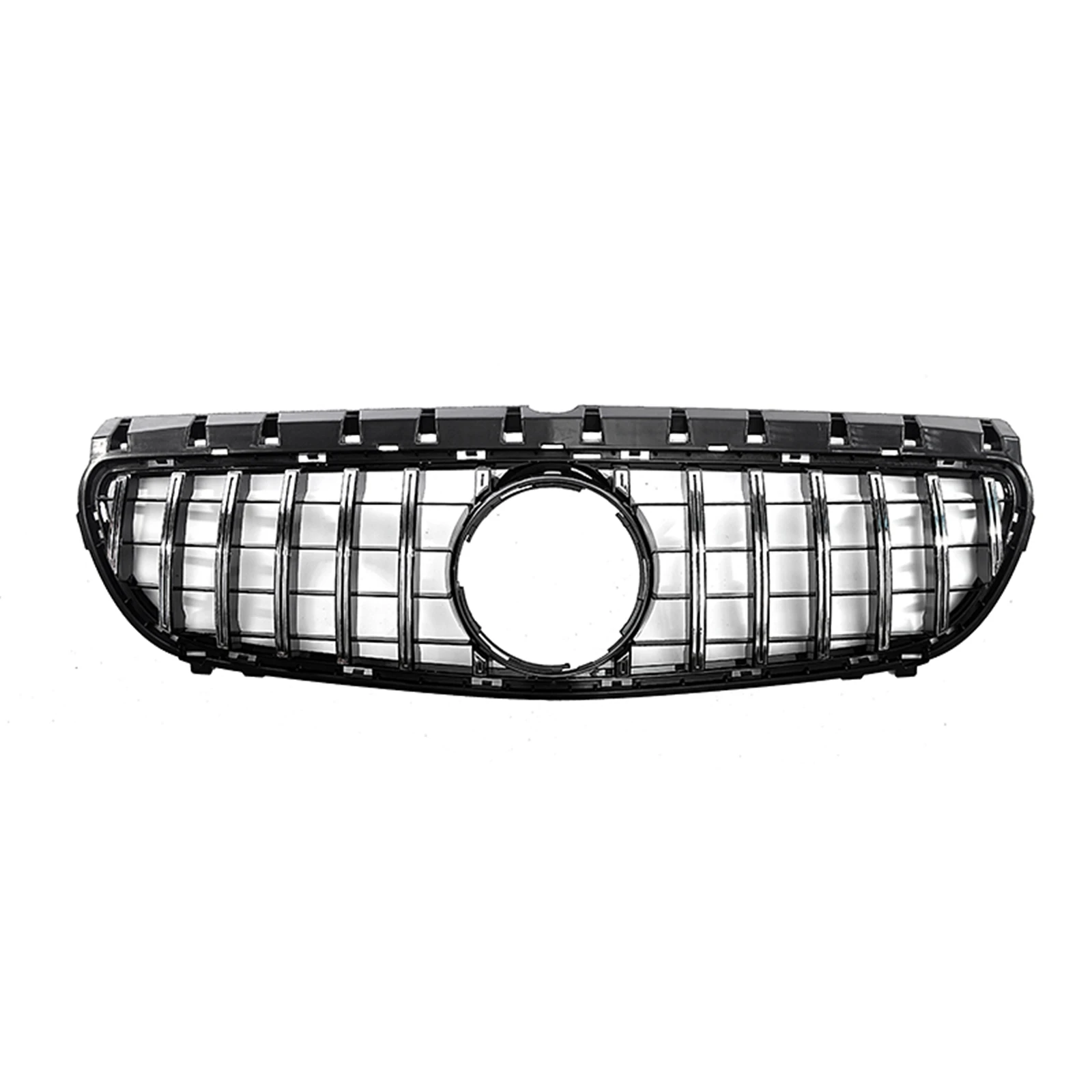 Front Racing Grill Upper Hood Grille Bumper Mesh Grid For Mercedes Benz B Class W246 B180 B250 2015-2019 GT Style