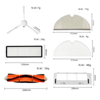 A63Z Top Mop Cleaner Hepa Filter For Xiaomi Mijia 1C 2C STYTJ01ZHM Dreame F9 Robot Vacuum Cleaner Accessories Spare Parts