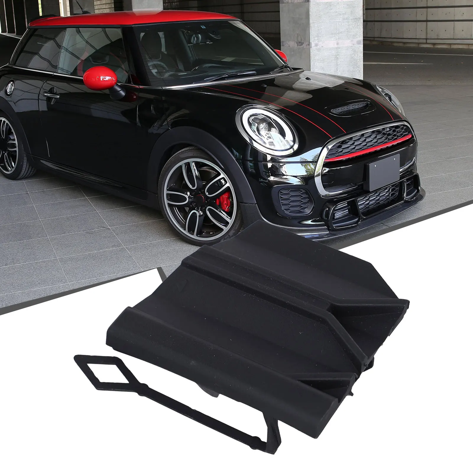 

High Durability Front Tow Cover for BMW For Mini For Cooper For JCW Series F55 F56 F57 Replacement Part 51119450620
