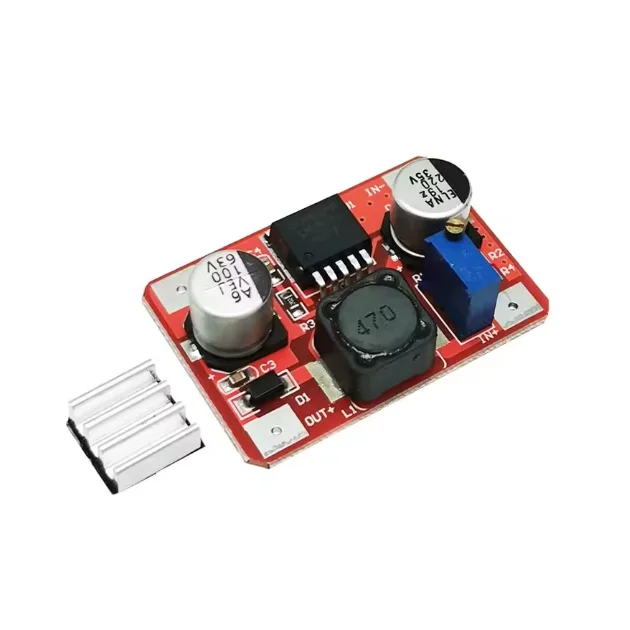 LM2577 High Voltage Boosting Plate DC-DC Boosting Module Input 3.5-35V 3A Output 5-56V with Indicator Light