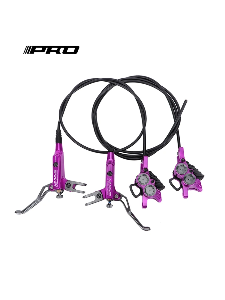 IIIPRO E4 Mountain Bike Hydraulic Brake 800/1550mm Front Rear Brake Cooling 4 Piston Oil Pressure  AM DH E-bike MTB Disc Brake