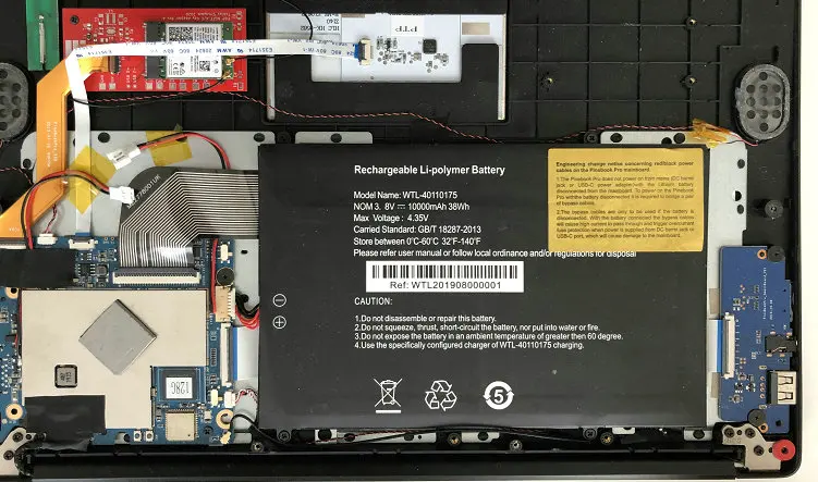 

Stonering Battery 10000mAh for PINEBOOK Pro Laptop Linux Laptop