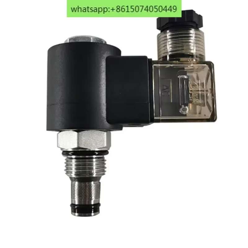 ไฮดรอลิกวาล์วขดลวดแม่เหล็กไฟฟ้า DHF08-220 ปกติปิดความดันรักษา SV08-20 เช็ควาล์วคู่มือวาล์วขดลวดแม่เหล็กไฟฟ้า