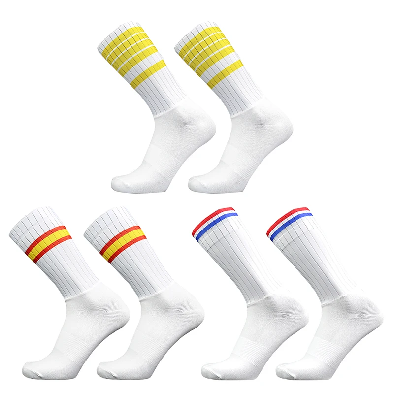 

Socks Slip seamless 2019 Anti Integral Moulding Cycling High-tech Bike Sock Compression Bicycle Outdoor Running Sport Socks