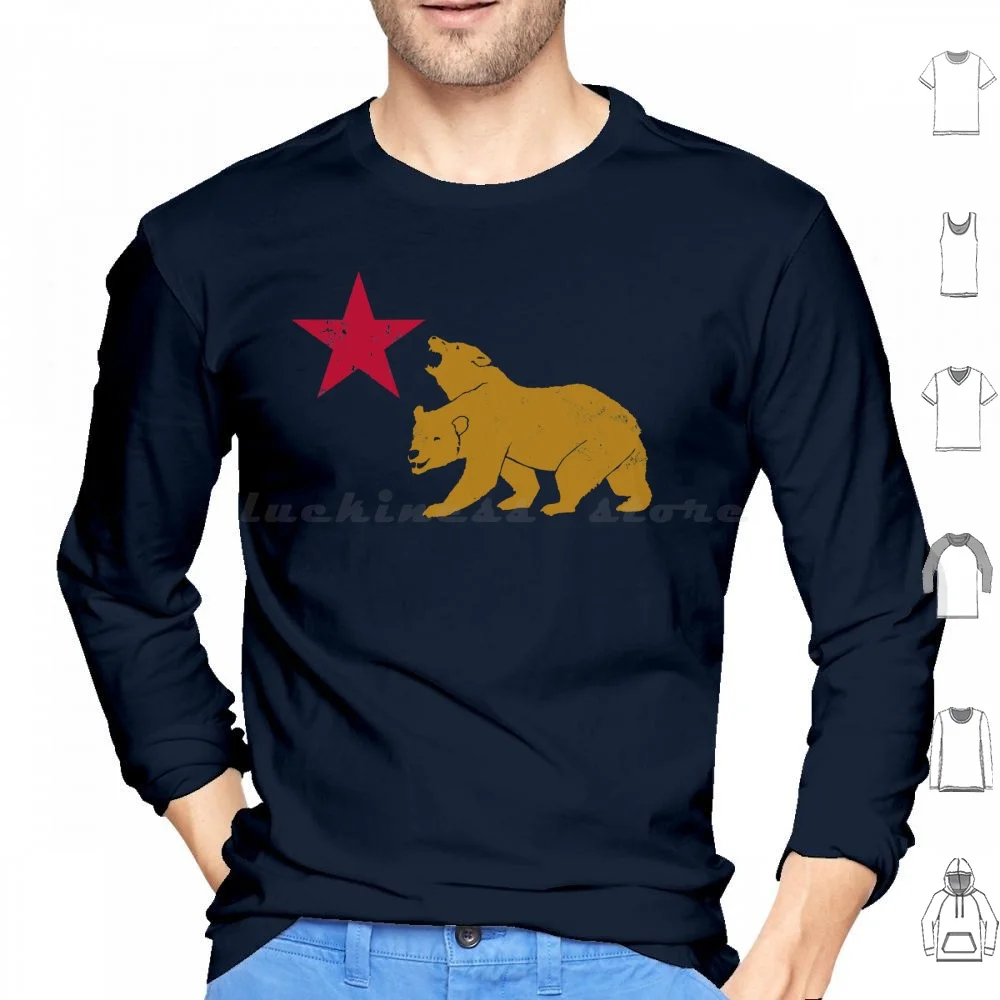 Ncr Bear Hoodie Cotton Long Sleeve New California Republic New Vegas Ncr 13 Mr House Desert Rangers Shady Sands
