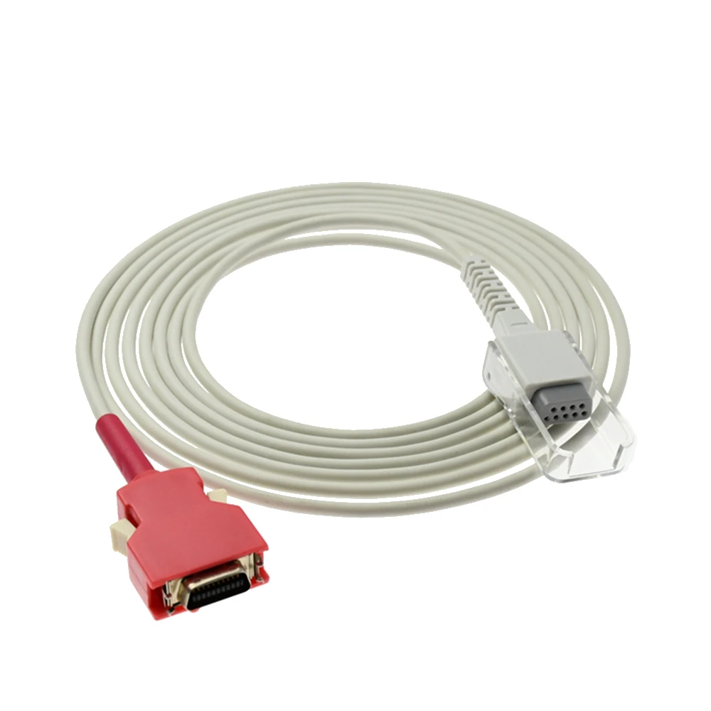 

Compatible with M*asimo 20pin red ex 11pin SPO2 Sensor Adapter/Extension Cable,SPO2 Probe Trunk Wire