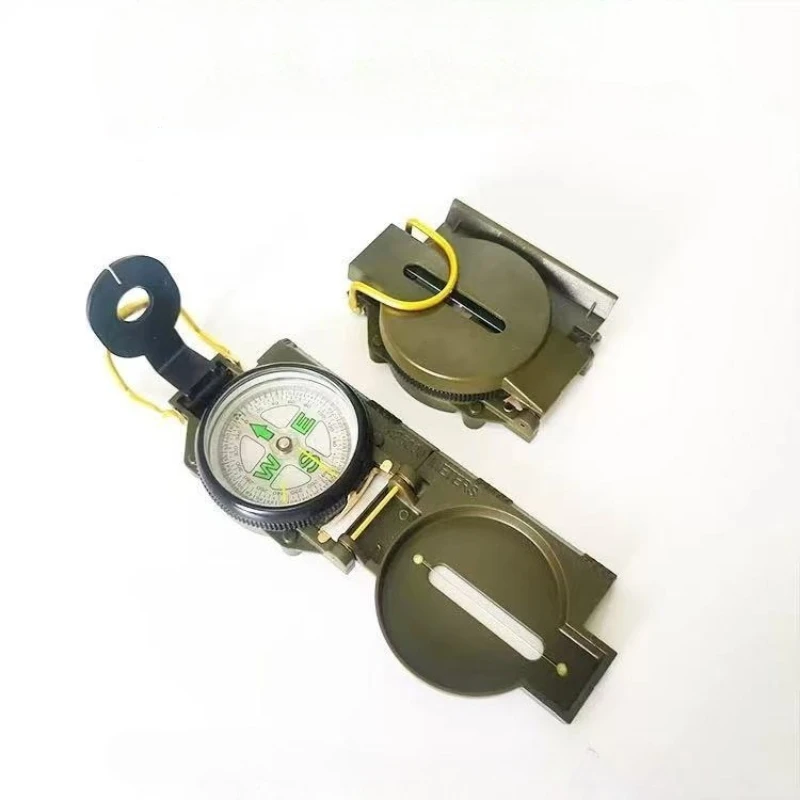 Waterproof Flip Cover Multi functional Geological Navigation Compass for Outdoor Hiking Climbing Cross country Exploration