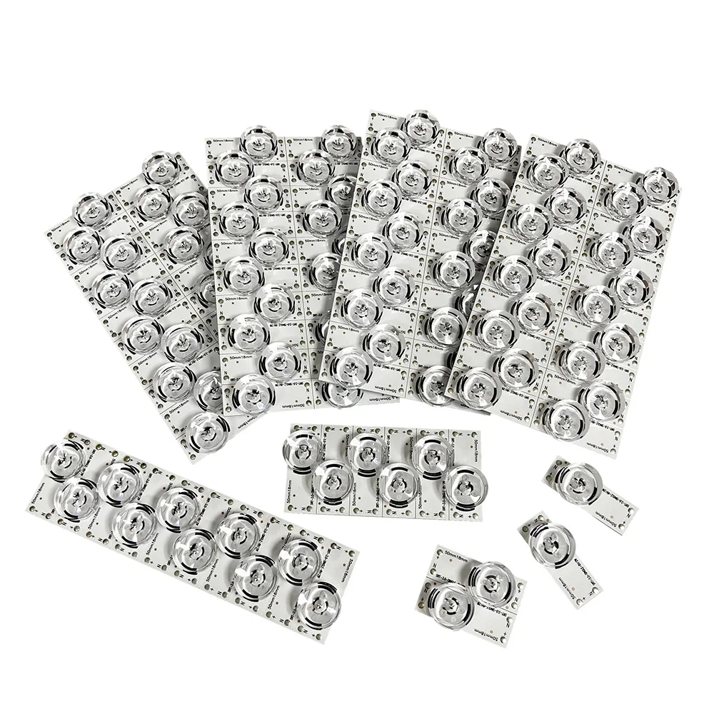 10-100PCS 100% NEW high quality 6V SMD Lamp Beads with Optical Lens Fliter for 32-65 inch LED TV Repair CL-40-D307-V3