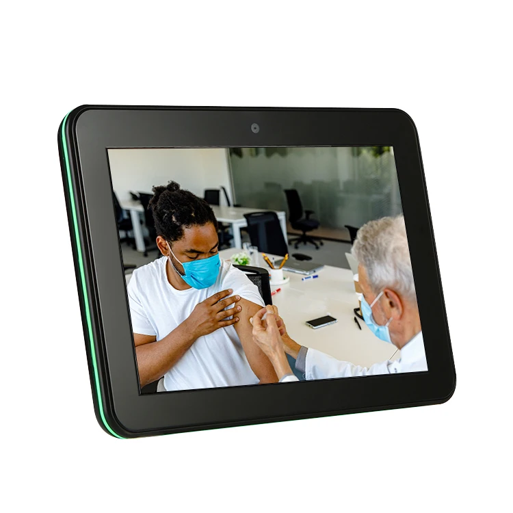 Cheap 10 inch wall mount meeting room Android tablet POE with NFC RFID Reader