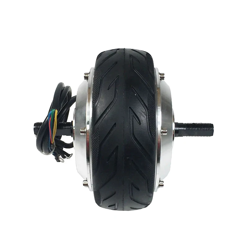 36v 48v 350w 6-10km/h 6 inch geared hub motor low speed large torque 50N.m electric hub motor with tire