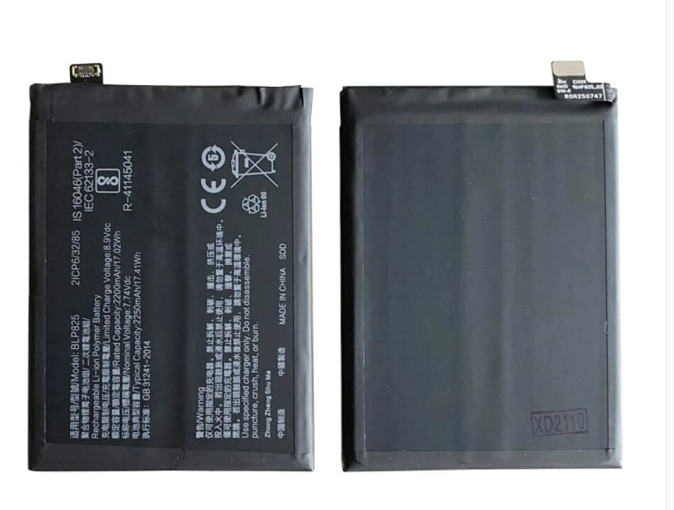 100% New BLP825 2250mAh Li-Polymer Battery Replacement For OPPO Reno5 Pro+ 5G/Reno6 Pro+ 5G