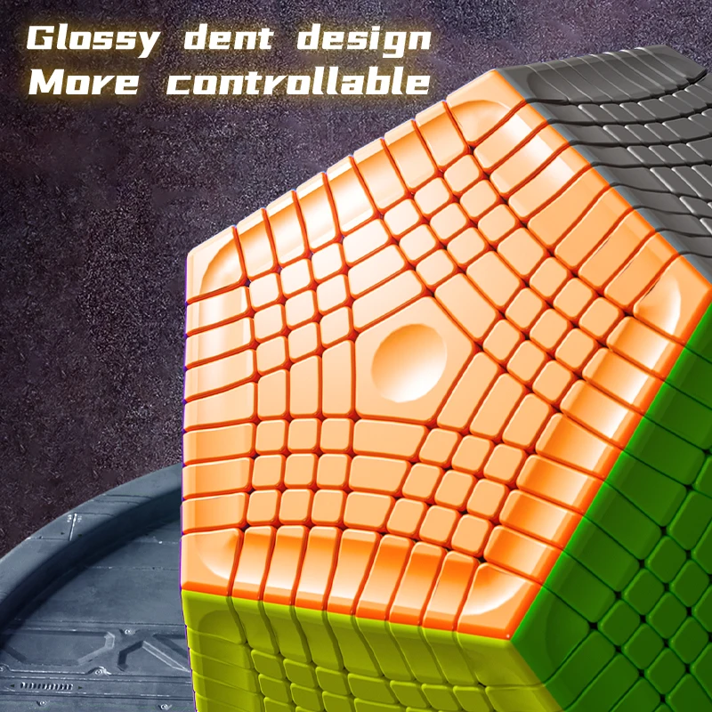 

Магнитный куб DianSheng Premium Galaxy 95M 9x9x9 Megaminx, скоростной додекаэдр, развивающая игрушка для детей, головоломка, подарок