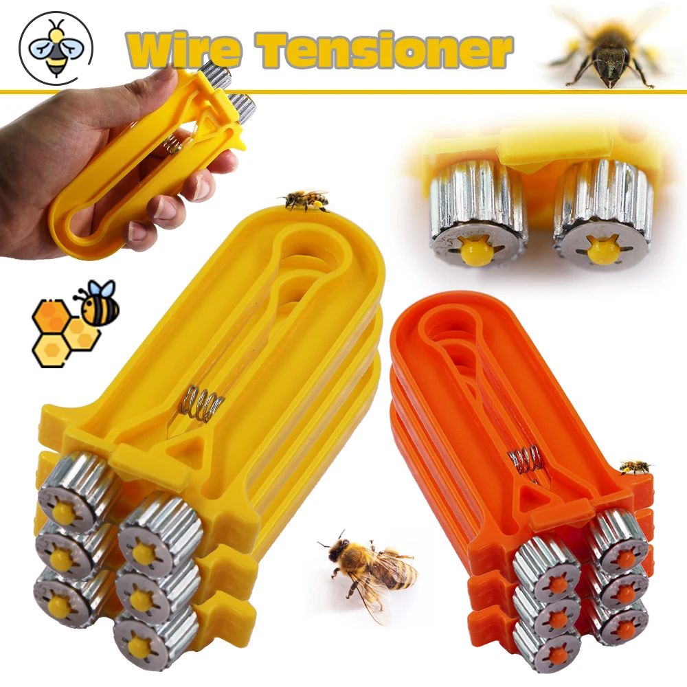 Bee Frame Wire Cable Tightener Tensioner Crimper Beehive Tool Hive Frames Accessories Nest Box Tight Yarn Wire Beekeeping Tool