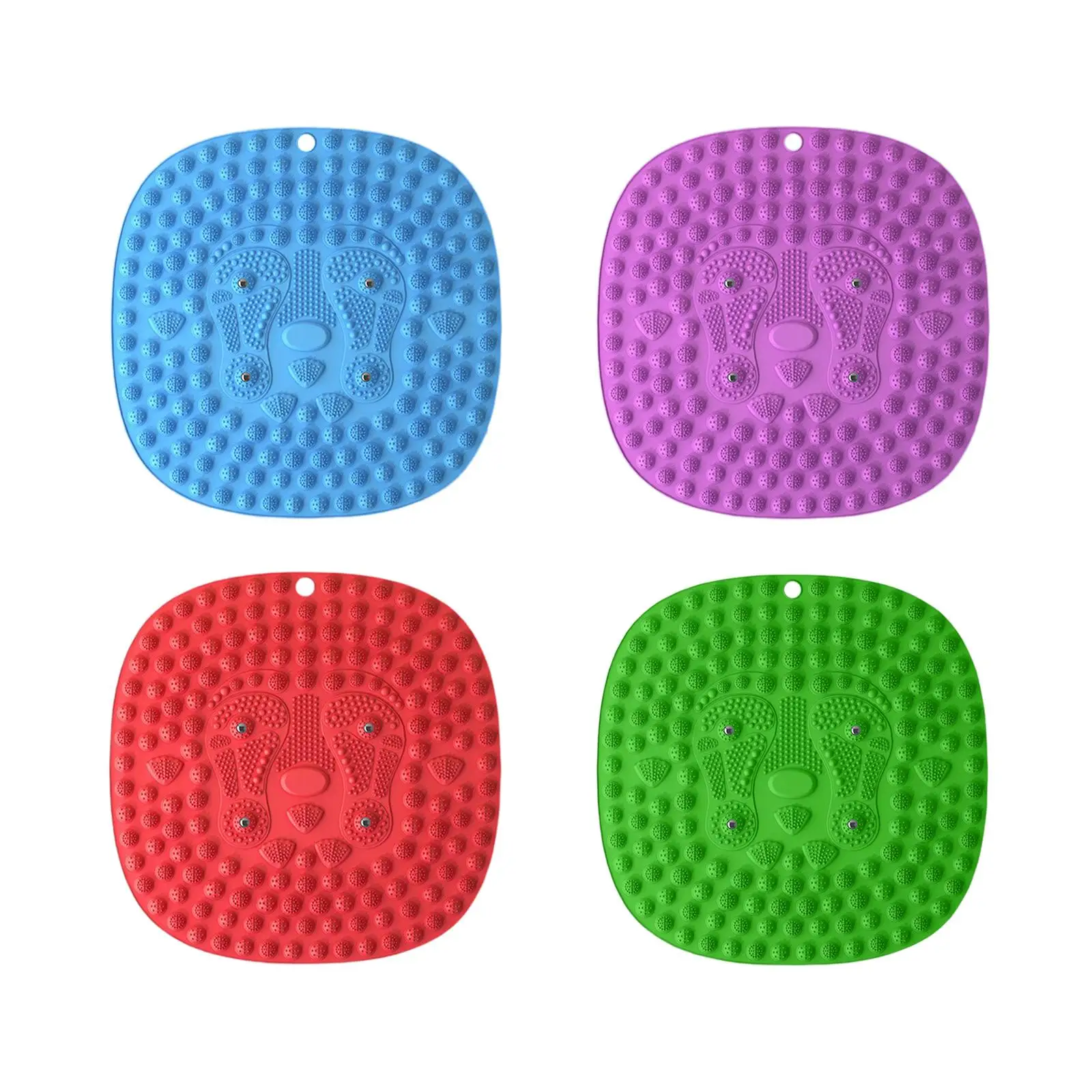 Foot Massage Pad Desk Floor Mat Foot Reflexology Mat for Home Office Travel