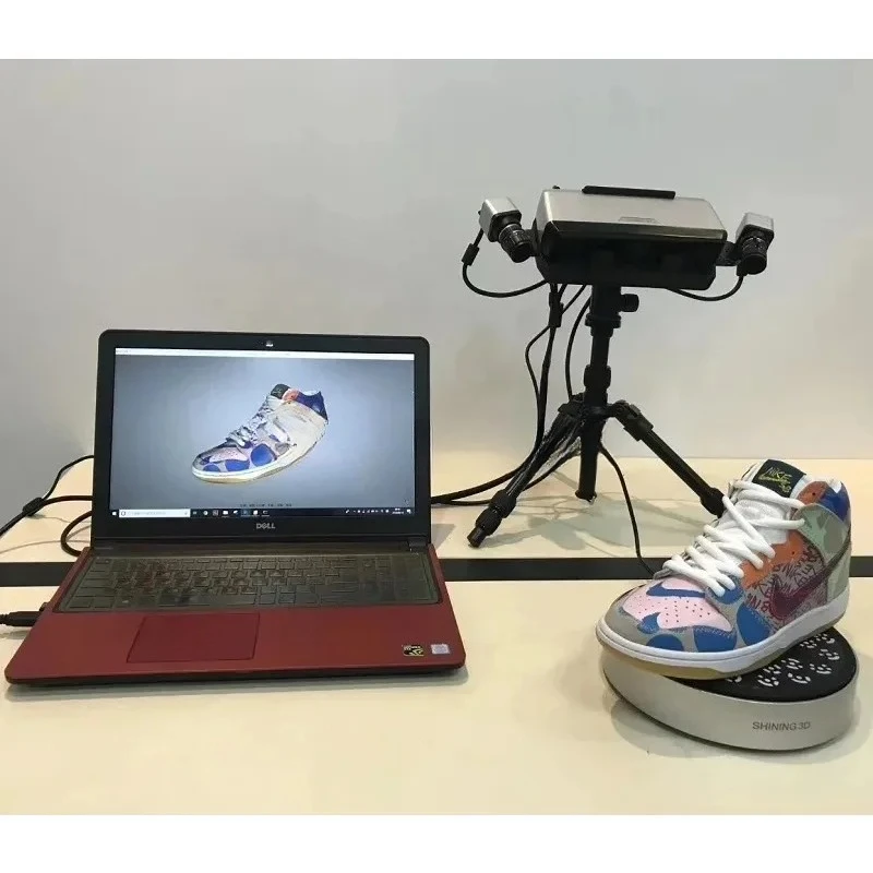 

Лидер продаж 2024, высокоточный 3D-сканер с ЧПУ Shining Einscan SEV2 SP V2 с поворотным столом для облегчения низкой цены