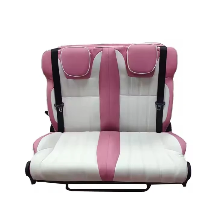 AutoLiuMa Custom RV Refitted Flat Three-Folding High-Quality Rear Seat Bed Adjustable Camper Van Sofa Bed Wholesale Car Seats